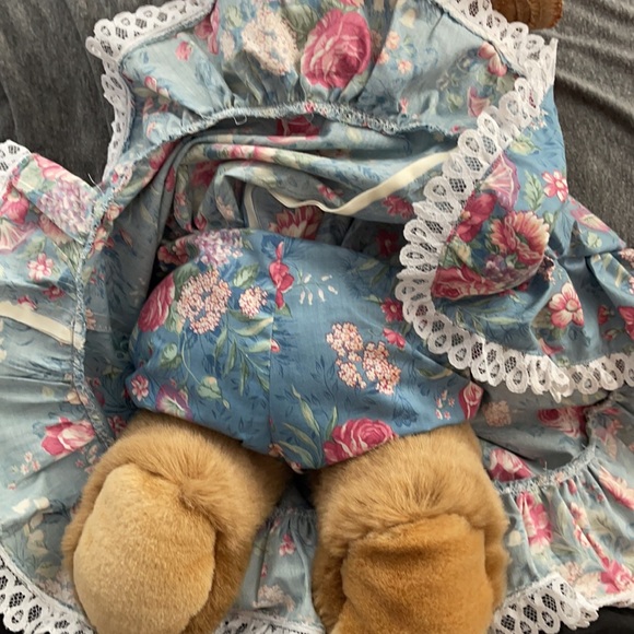 Victorian Girl Teddy Bear NWOT - Picture 3 of 3